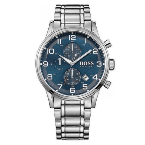 Hugo Boss Watch Chronograph Aeroliner Blue HB1513183