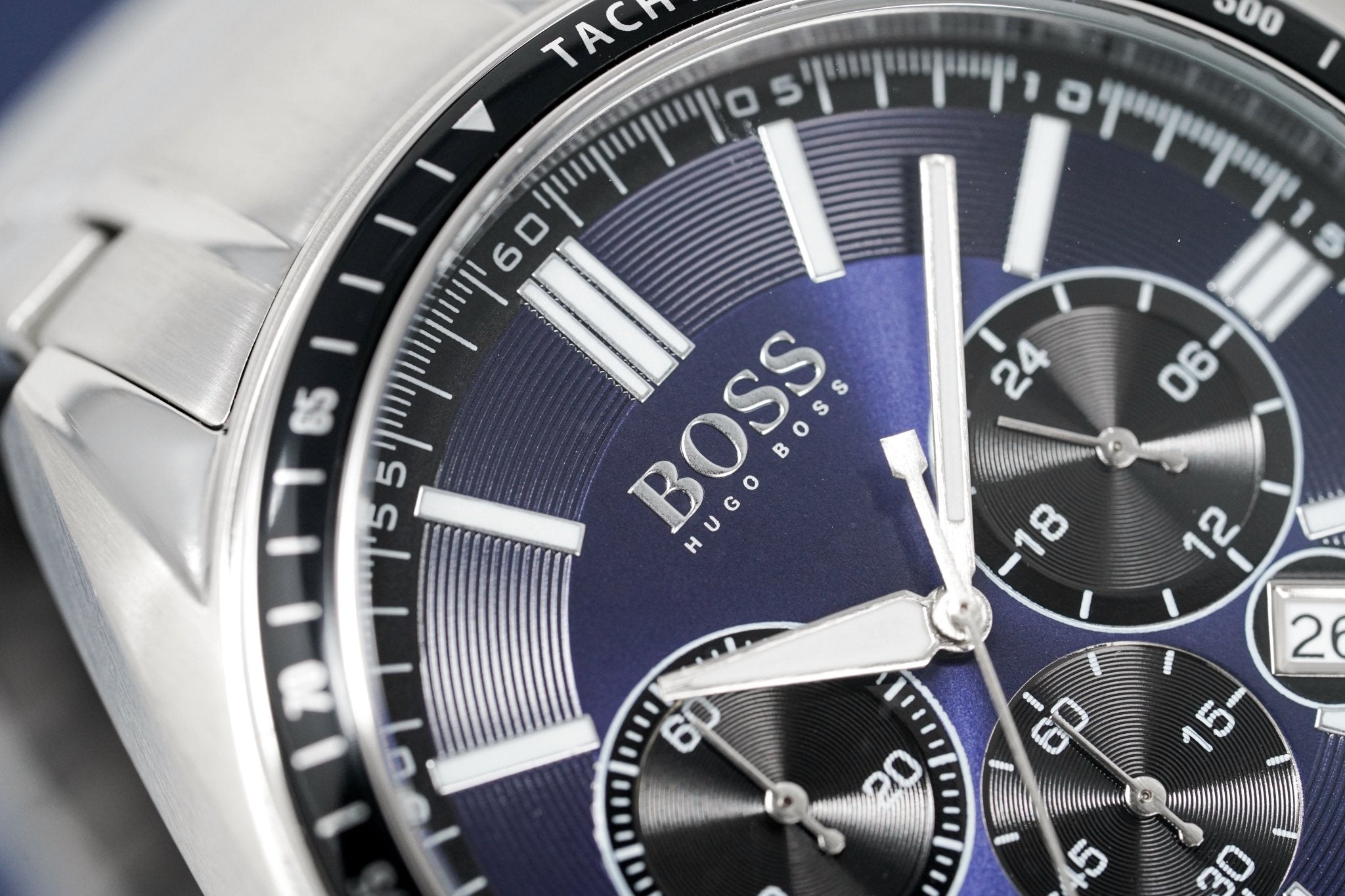 Hugo Boss Men's Watch Chronograph Driver Blue HB1513081