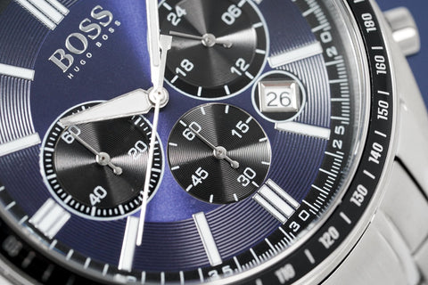 Hugo Boss Men's Watch Chronograph Driver Blue HB1513081