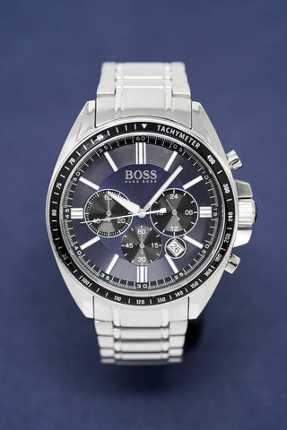 Hugo Boss Herren-Armbanduhr Chronograph Driver Blau HB1513081