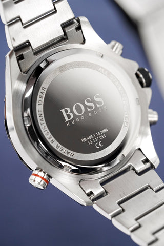 Orologio da uomo Hugo Boss Cronografo Globetrotter Blu HB1513823