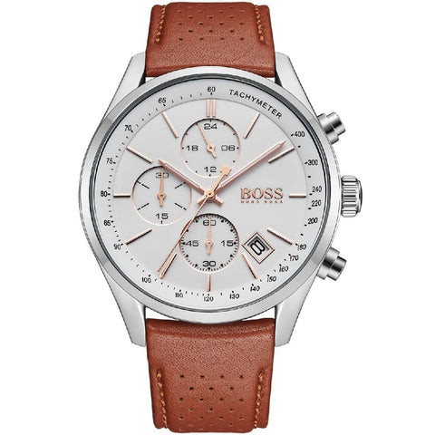 Orologio Hugo Boss Cronografo Grand Prix Bianco HB1513475