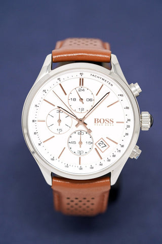 Hugo Boss Watch Chronograph Grand Prix White HB1513475