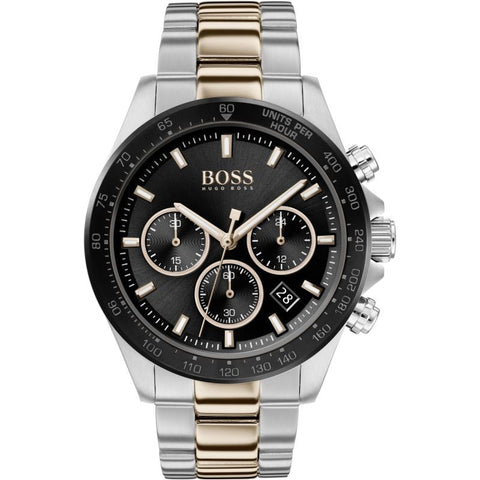 Hugo Boss Herrenuhr Chronograph Hero Two Tone HB1513757