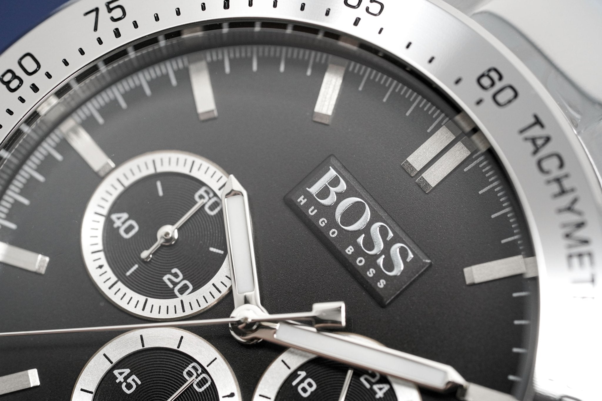 Hugo Boss Herrenuhr Chronograph Ikon Schwarz HB1512965