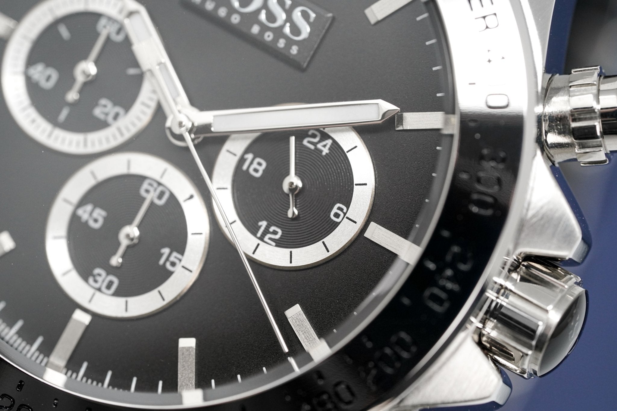 Hugo Boss Herrenuhr Chronograph Ikon Schwarz HB1512965