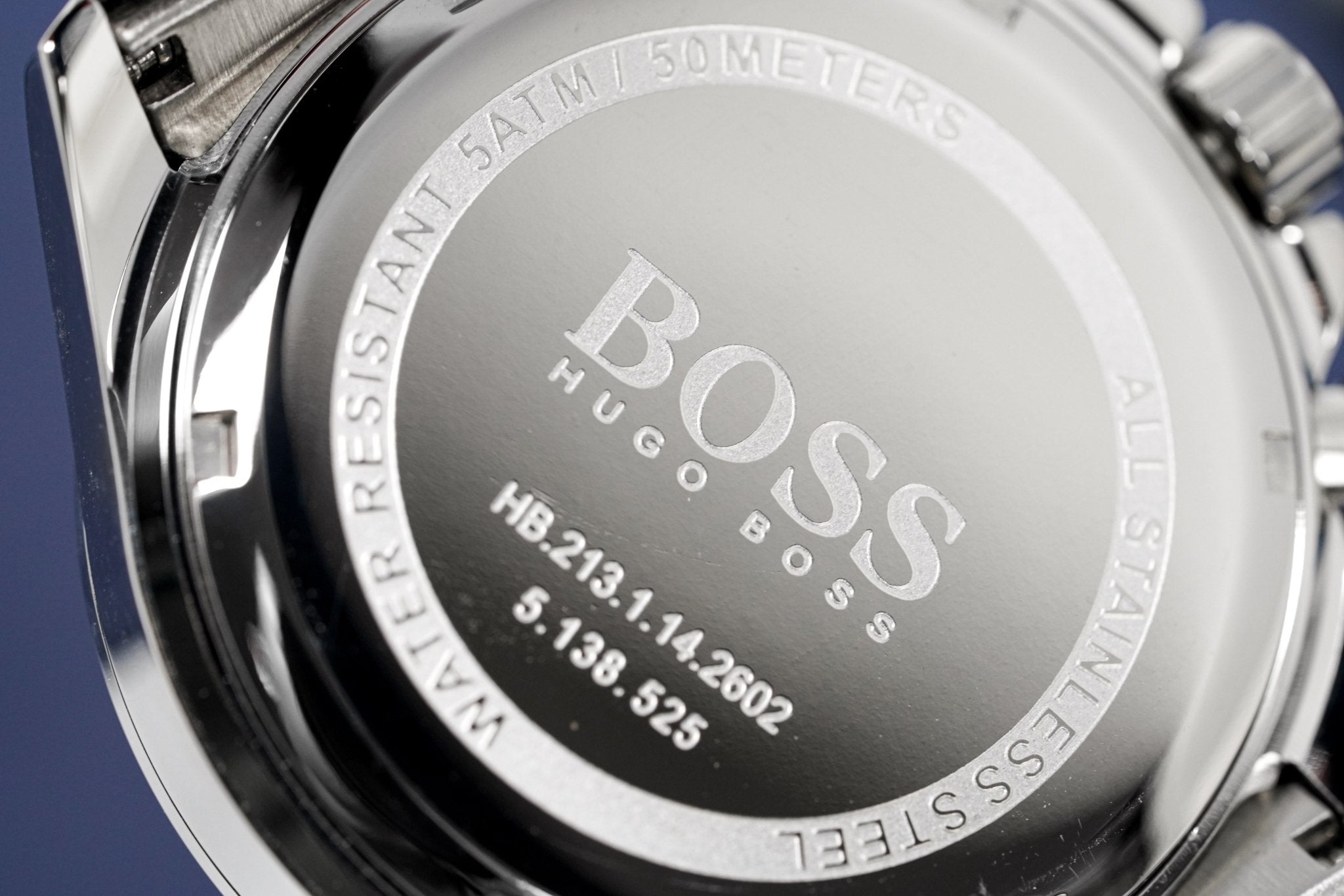 Hugo Boss Men's Watch Chronograph Ikon Silver HB1512962