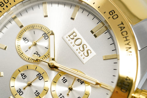 Hugo Boss Herrenuhr Chronograph Ikon Two-Tone HB1512960