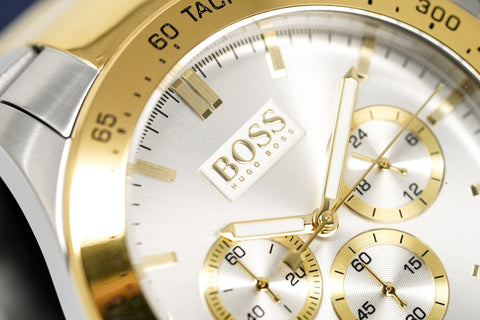 Hugo Boss Herrenuhr Chronograph Ikon Two-Tone HB1512960