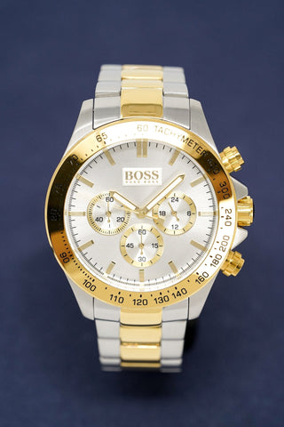 Hugo Boss Herrenuhr Chronograph Ikon Two-Tone HB1512960