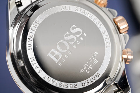 Hugo Boss Herrenuhr Chronograph Ikon Two-Tone HB1513339