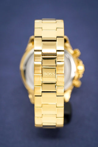 Hugo Boss Men's Watch Chronograph Ikon Yellow Gold HB1513340