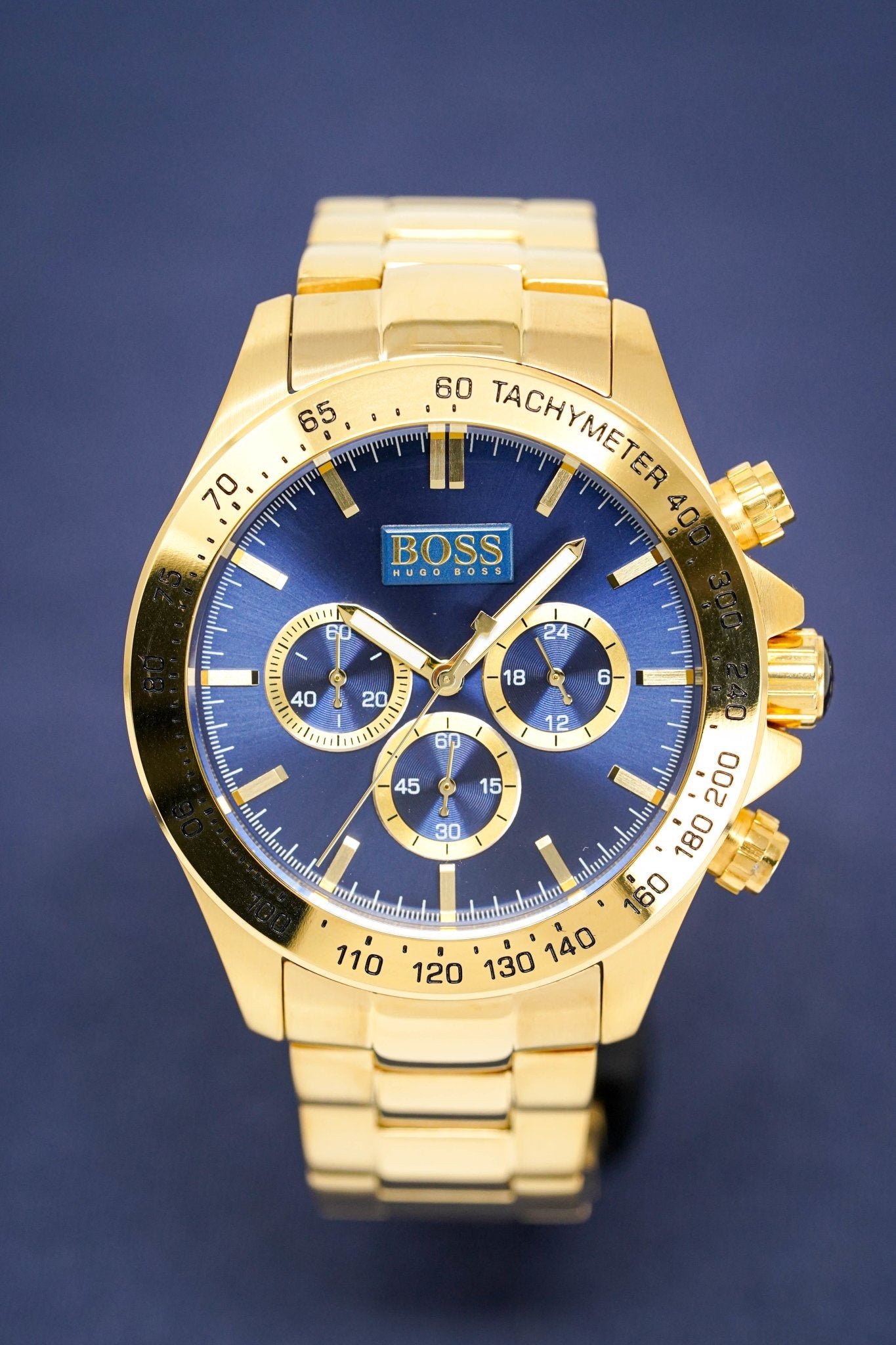 Hugo Boss Men's Watch Chronograph Ikon Yellow Gold HB1513340