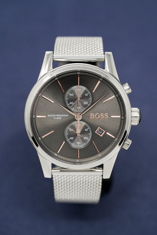 Hugo Boss Herren-Armbanduhr Chronograph Jet Grey HB1513440