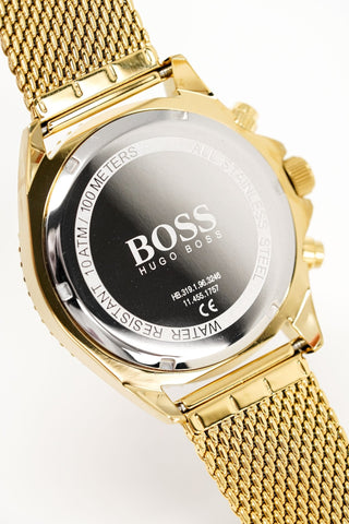 Orologio da uomo Hugo Boss Cronografo Ocean Edition Oro HB1513703