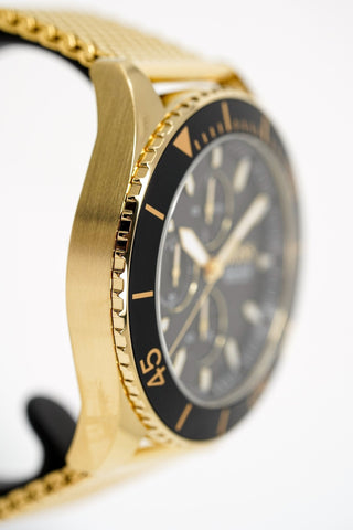 Orologio da uomo Hugo Boss Cronografo Ocean Edition Oro HB1513703