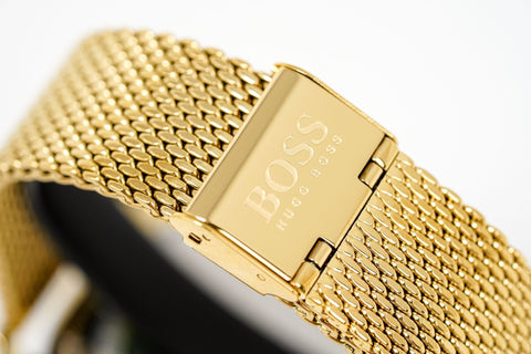 Orologio da uomo Hugo Boss Cronografo Ocean Edition Oro HB1513703