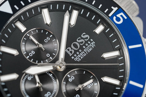 Hugo Boss Herrenuhr Chronograph Ocean Edition HB1513742