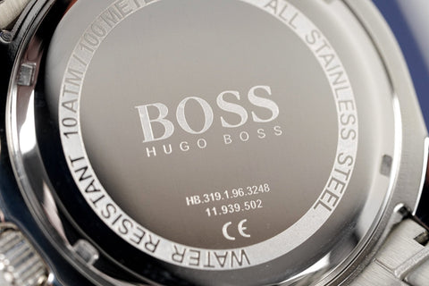 Hugo Boss Herrenuhr Chronograph Ocean Edition zweifarbig HB1513705