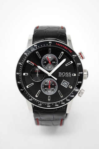 Hugo Boss Herrenuhr Chronograph Rafale Schwarz HB1513390