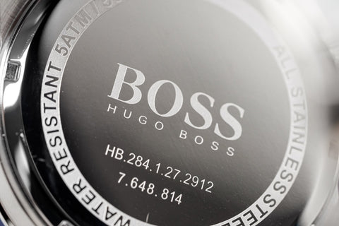 Hugo Boss Herrenuhr Chronograph Rafale Silber HB1513511