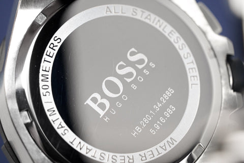 Hugo Boss Herrenuhr Chronograph Supernova Schwarz HB1513359