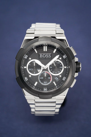 Hugo Boss Herrenuhr Chronograph Supernova Schwarz HB1513359