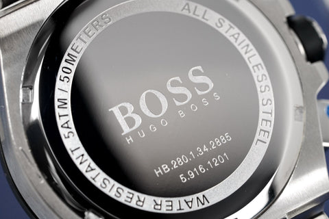 Orologio da uomo Hugo Boss Cronografo Supernova Blu HB1513360