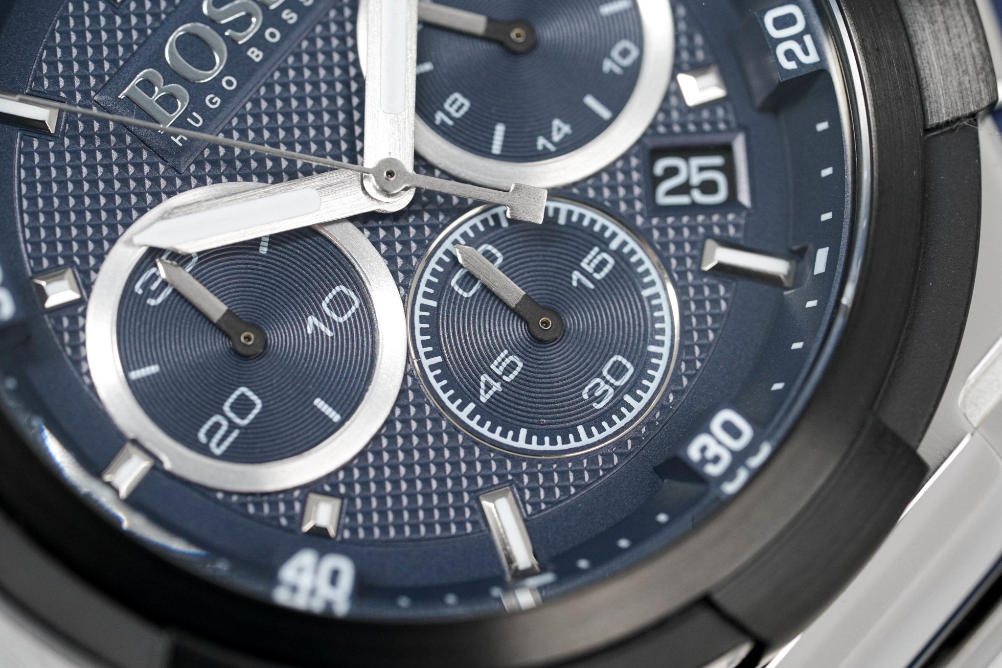 Hugo Boss Herrenuhr Chronograph Supernova Blau HB1513360