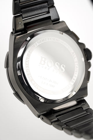 Orologio da uomo Hugo Boss Cronografo Supernova Gun Metal HB1513361