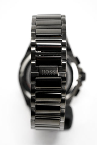 Hugo Boss Men's Watch Chronograph Supernova Gun Metal HB1513361