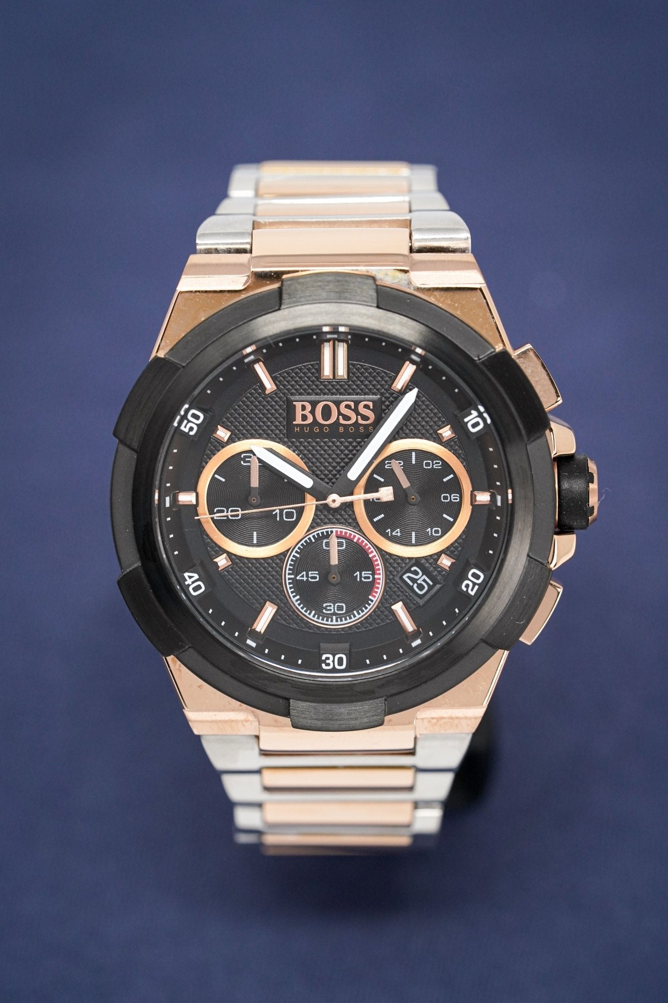 Hugo Boss Men's Watch Chronograph Supernova Two Tone HB1513358