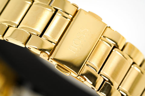 Hugo Boss Men's Watch Chronograph Trophy Gold HB1513631