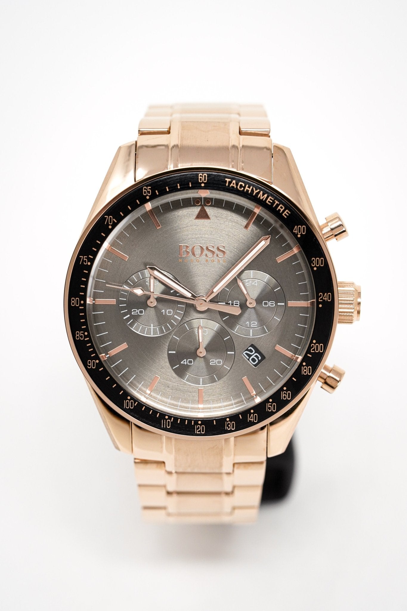 Hugo Boss Men's Watch Chronograph Trophy Rose Gold HB1513632