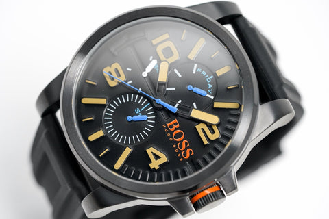 Hugo Boss Orange Herrenuhr Detroit Schwarz HB1550011