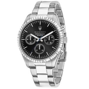 Maserati R8853100023 Competizione Chrono Mens Black Watch