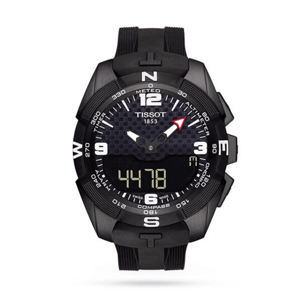 Tissot Mens Watch T Touch Expert Solar 42mm Black T0914204705701