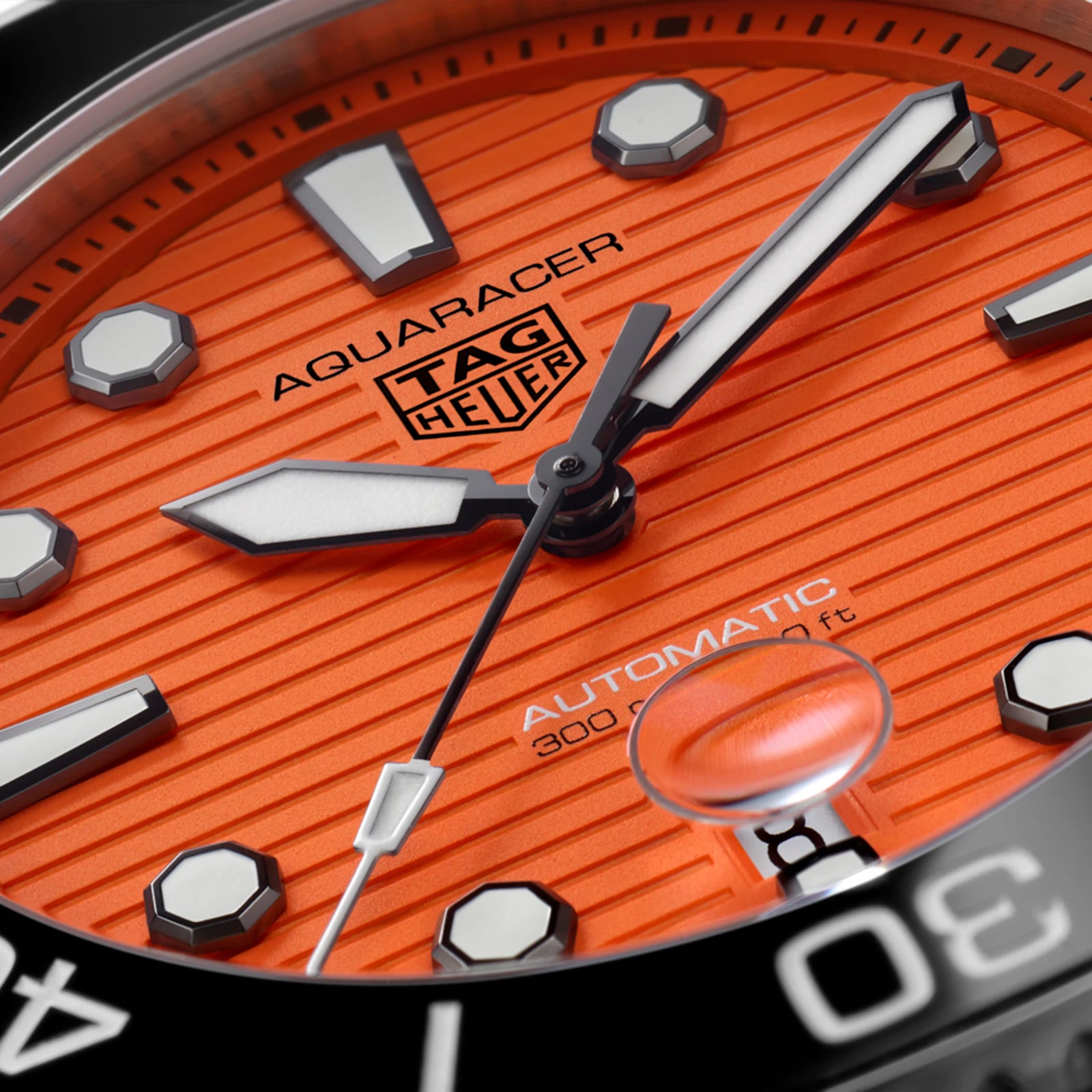 Tag Heuer Aquaracer Professional 300 43mm Orange Diver Mens Watch - Image 4