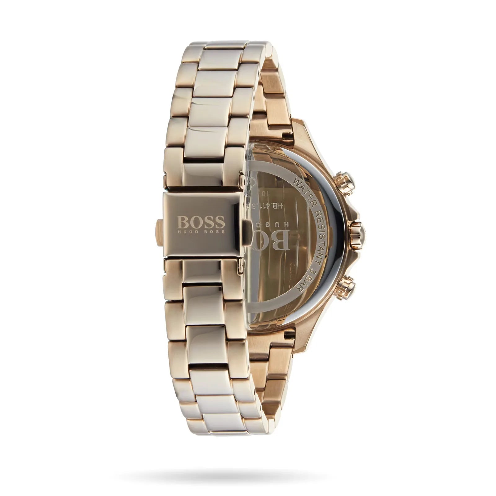 Hugo Boss Womens 1502566 Pandora Gold Tone Stainless Steel Watch With Blue Dial - Image 3