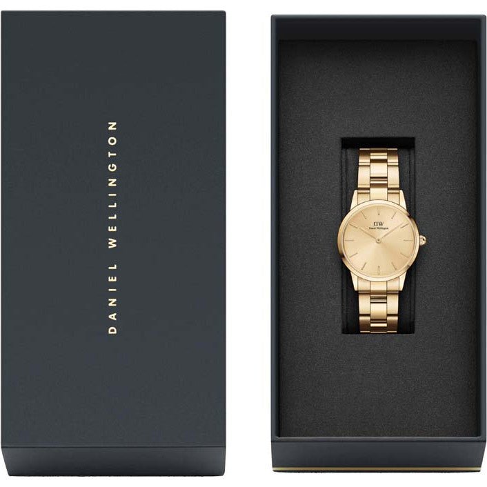 Daniel Wellington Ladies Gold Iconic Link Unitone Watch Dw00100403 - Image 4