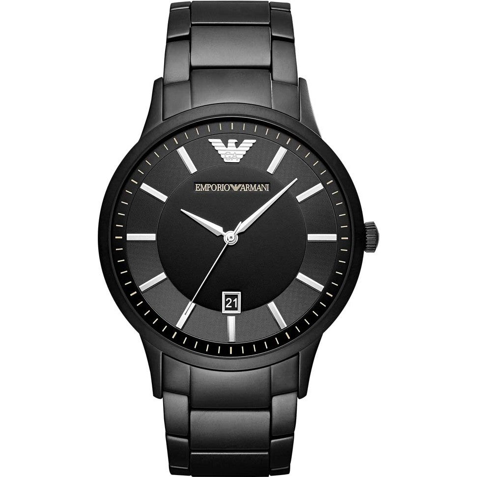 Emporio Armani Mens Ar11184 Black Stainless Steel Watch