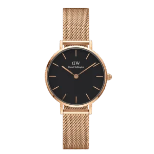 Daniel Wellington Ladies Rose Gold Petite Melrose Watch Dw00100303