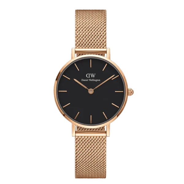 Daniel Wellington Ladies Rose Gold Petite Melrose Watch Dw00100303