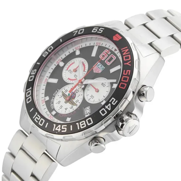 Tag Heuer Formula 1 Quartz Chronograph 43mm Mens Watch Stainless Steel Case Bracelet With Anthracite Dial - alternate view