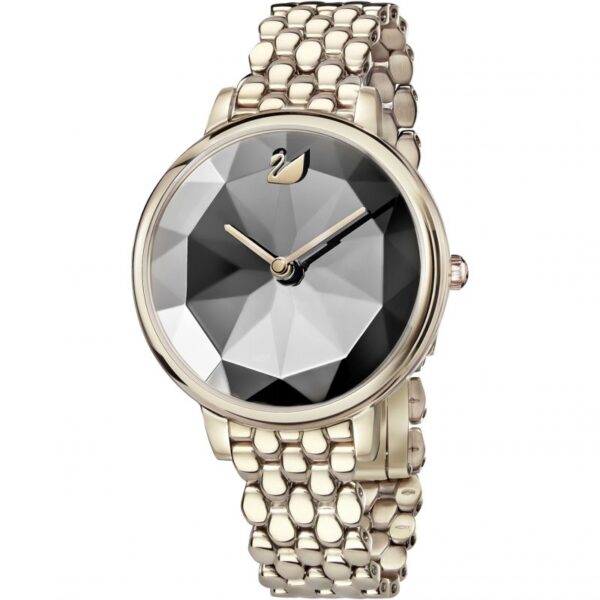 Swarovski horloge Crystal Lake Geelgoud Grijs 5416026