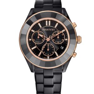 Swarovski Watch Octea Lux Chrono Black 5610472