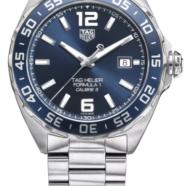Tag Heuer Formula 1 Bucherer Blue Edition Watch For Men Waz2015 Ba0842