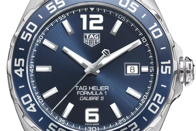 Tag Heuer Formula 1 Bucherer Blue Edition Watch For Men Waz2015 Ba0842 - Image 4