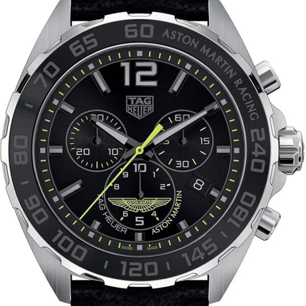 Tag Heuer Formula 1 Aston Martin Red Bull Racing Special Edition Quartz Chronograph 43mm Mens Watch Stainless Steel Case With Blue Textile Strap Blue Dial - alternate view