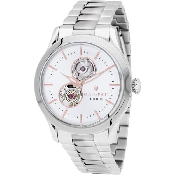 Maserati R8823125001 Tradizione Automatic Mens White Watch